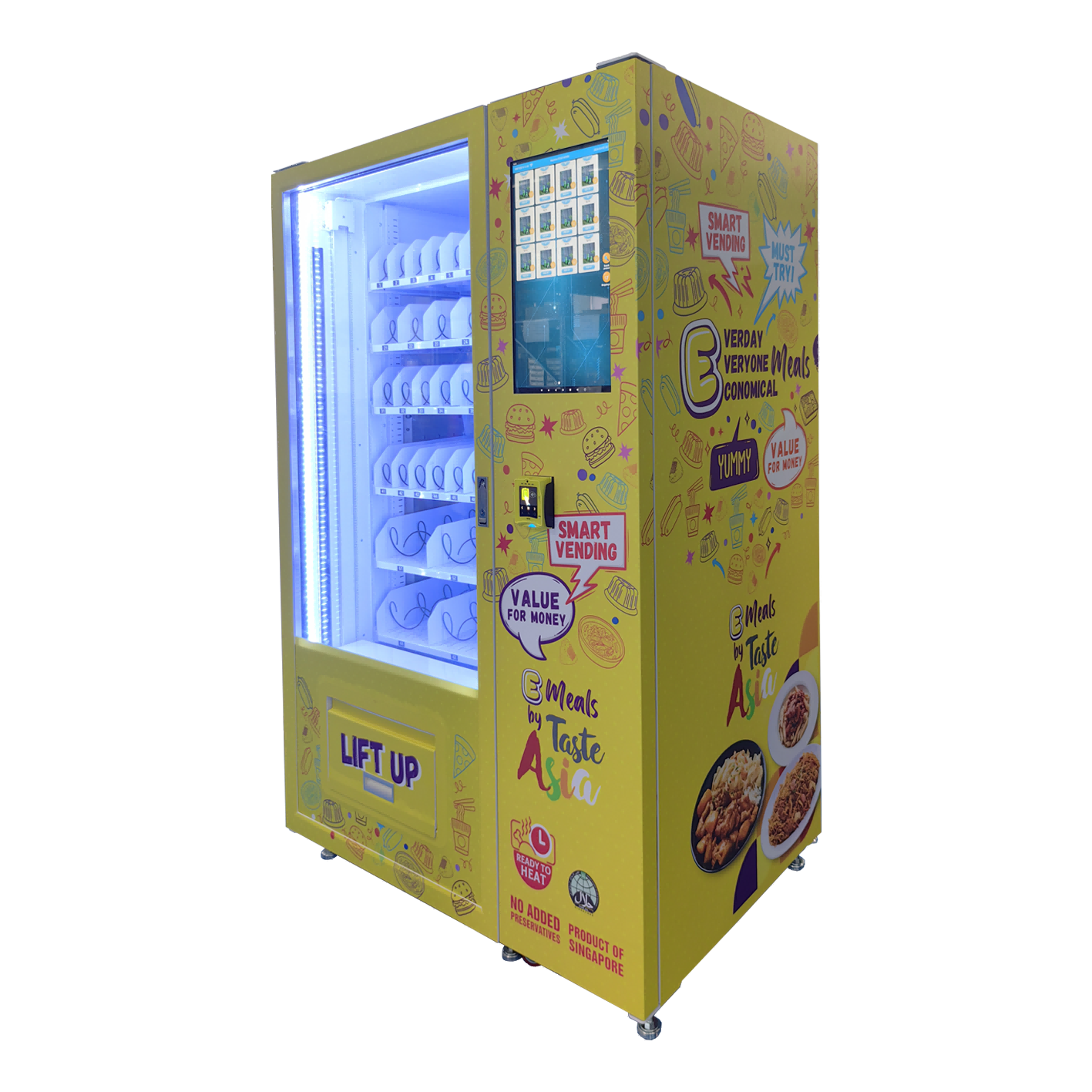 máquina expendedora de snacks